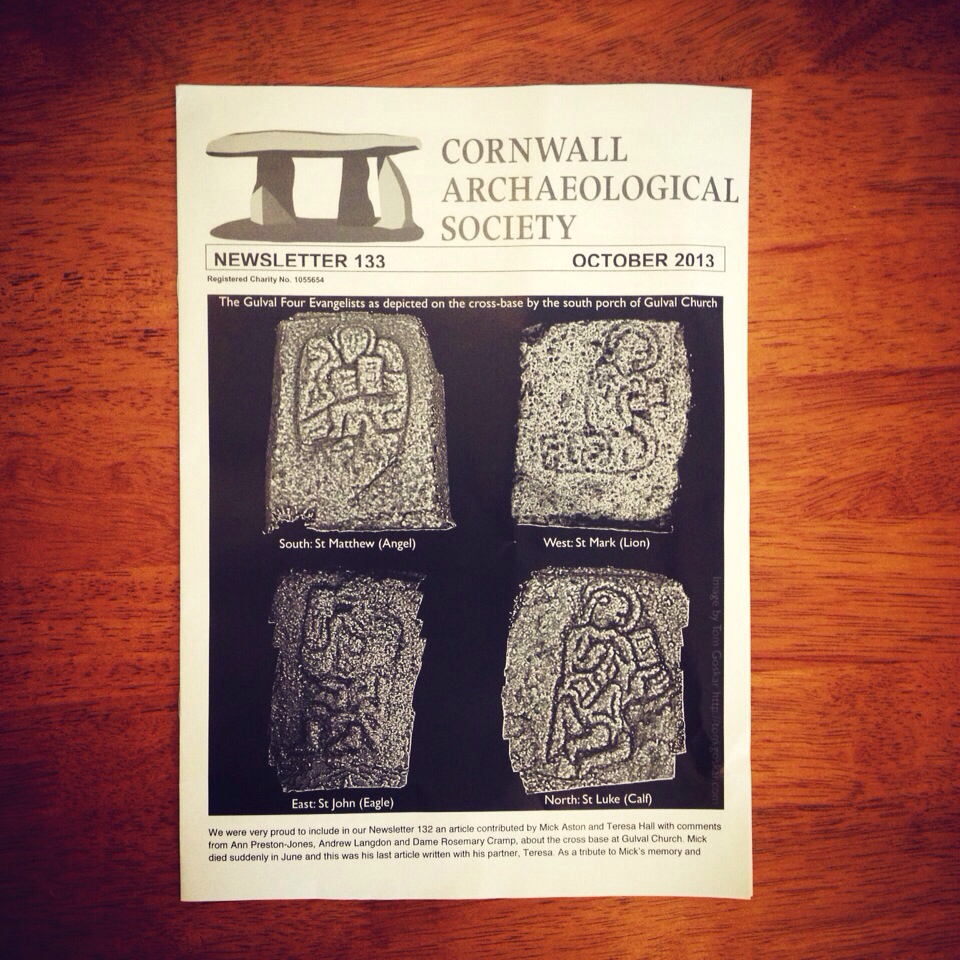 Cornwall Archaeological Society newsletter issue 133