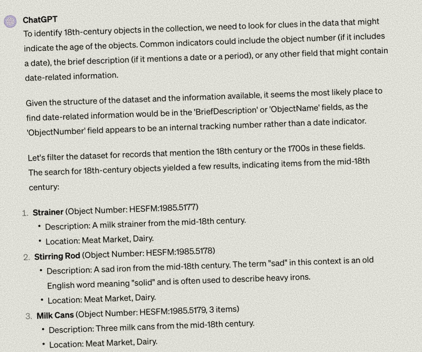 Talking to the Museum of Cornish Life catalogue